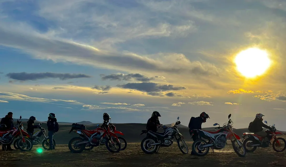 A Motorcycle Tour of Mongolia’s Gobi Desert