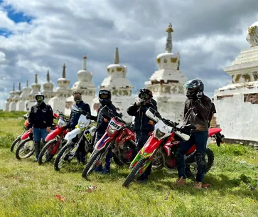 A Motorcycle Tour of Mongolia’s Gobi Desert