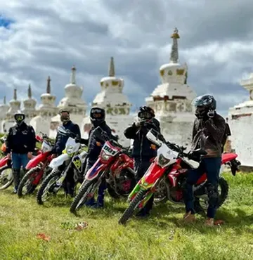 A Motorcycle Tour of Mongolia’s Gobi Desert