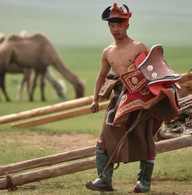 Mongol nomadic show